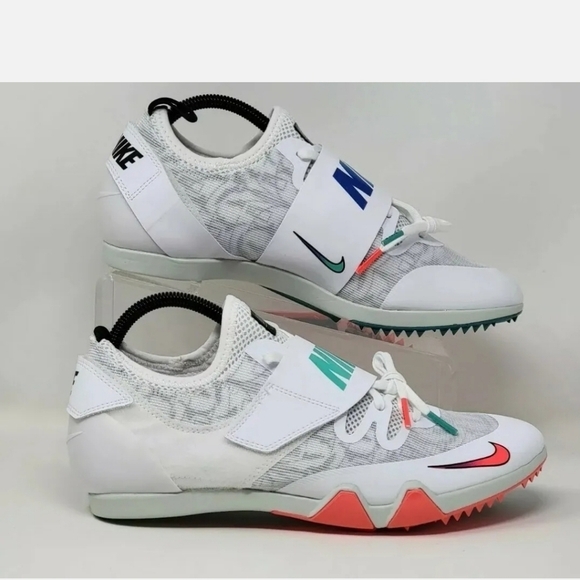 Nike Pole Vault Elite Track And Field Cleats AA1204-100 Men's Size 15 New - Picture 1 of 10
